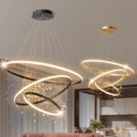 Lustre 3 anneaux modulable
