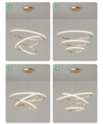 Lustre 3 anneaux modulable – Image 5