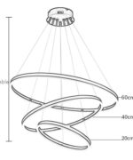 Lustre 3 anneaux modulable – Image 3