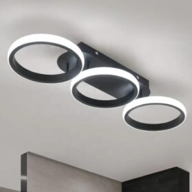 Plafonnier LED 3 anneaux