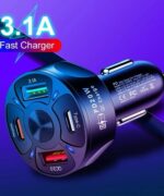 Chargeur rapide Voiture 4 ports – Image 6