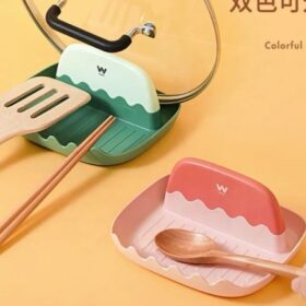 Porte spatule et support couvercle