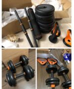 Kit Haltères Et Barres 35KG Musculation – Image 3