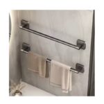 Porte serviette sans perçage (2 pcs)
