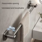 Porte serviette sans perçage (2 pcs) – Image 3
