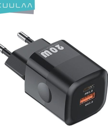 Chargeur 2 ports (USB et USBC) 20W