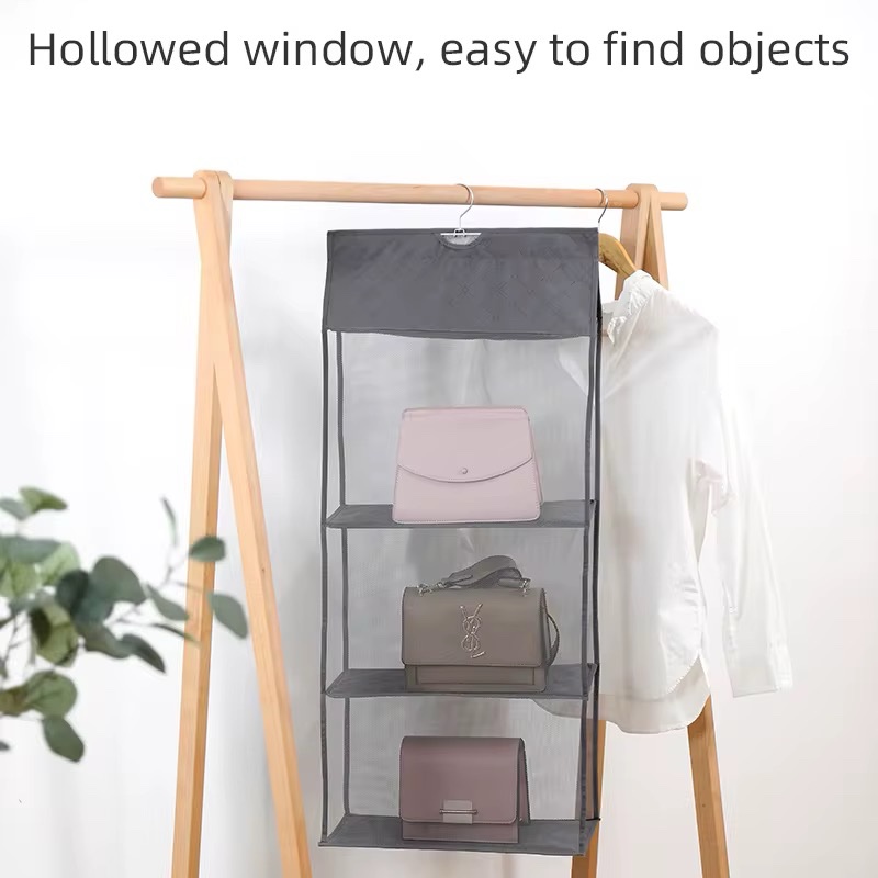 Rangement sac à main 3 étages