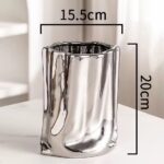 Vase collection "Chrome" – Image 6