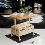 Table d'appoint à roulette – Image 3