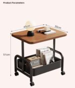 Table d'appoint à roulette – Image 11