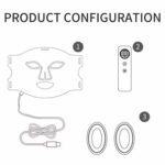 Masque de luminothérapie faciale LED – Image 3