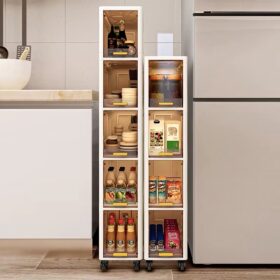 Armoire étroite de rangement