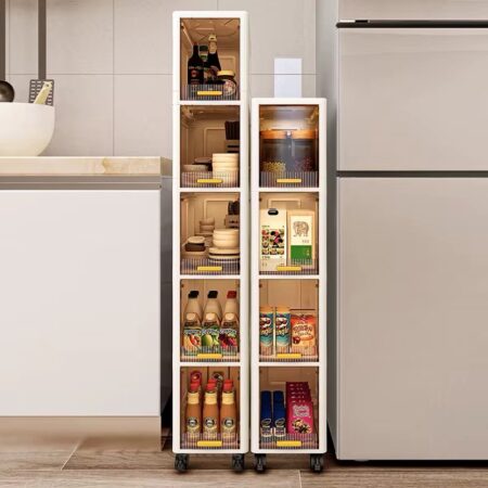 Armoire étroite de rangement