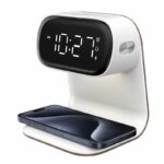 Réveil Chargeur Veilleuse 3 en 1