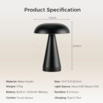 Lampe de table champignon – Image 11